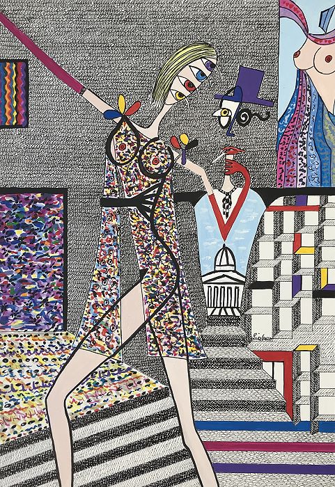 Pollock Dream - ein Bild von Lia Cucco