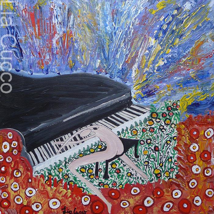 The Piano - ein Bild von Lia Cucco