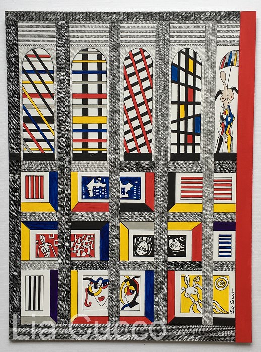 Gli Archi di Mondrian - ein Bild von Lia Cucco