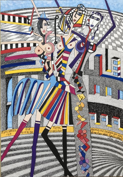 Die Dame von Delphi - ein Bild von Lia Cucco