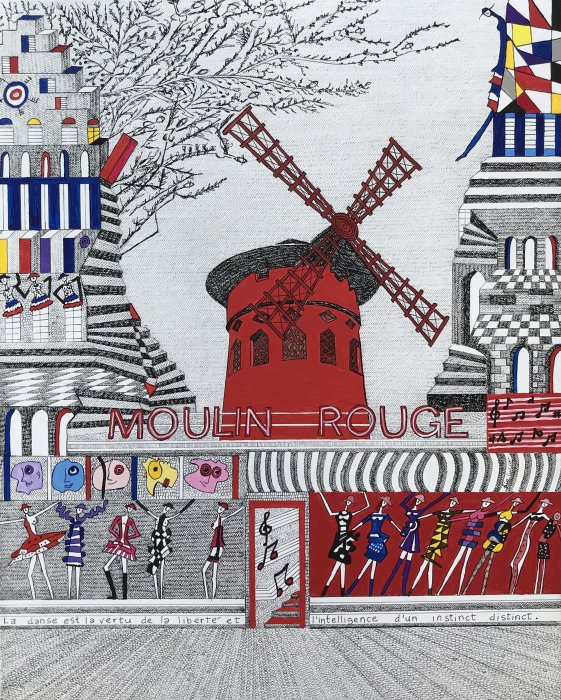 Moulin Rouge - ein Bild von Lia Cucco
