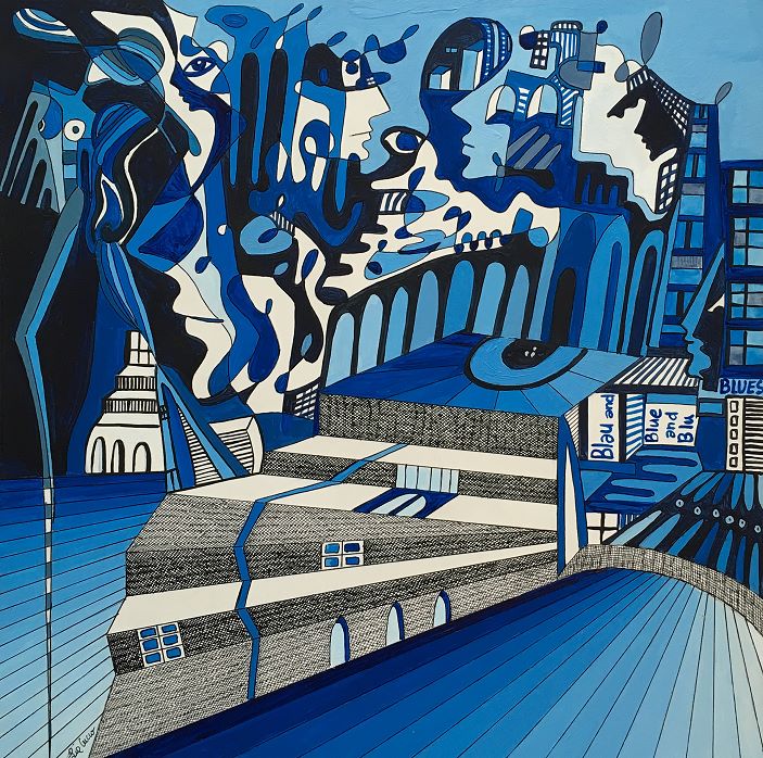 Blau & Blues - ein Bild von Lia Cucco