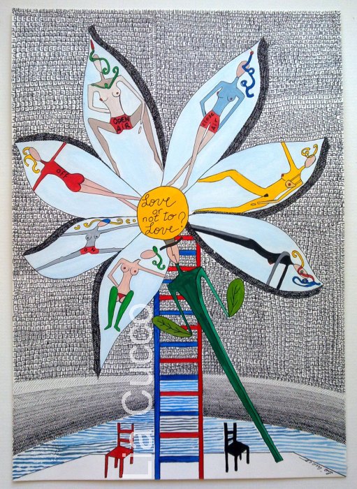 Oxeye Daisy for Shakespeare - ein Bild von Lia Cucco